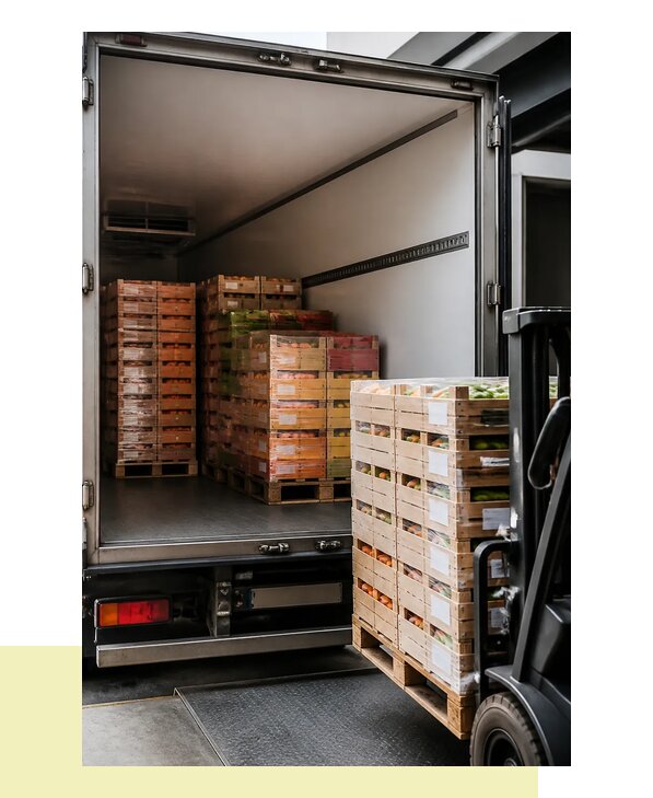 Перевозка сельхозпродукции на паллетах с доставкой в Уссурийск