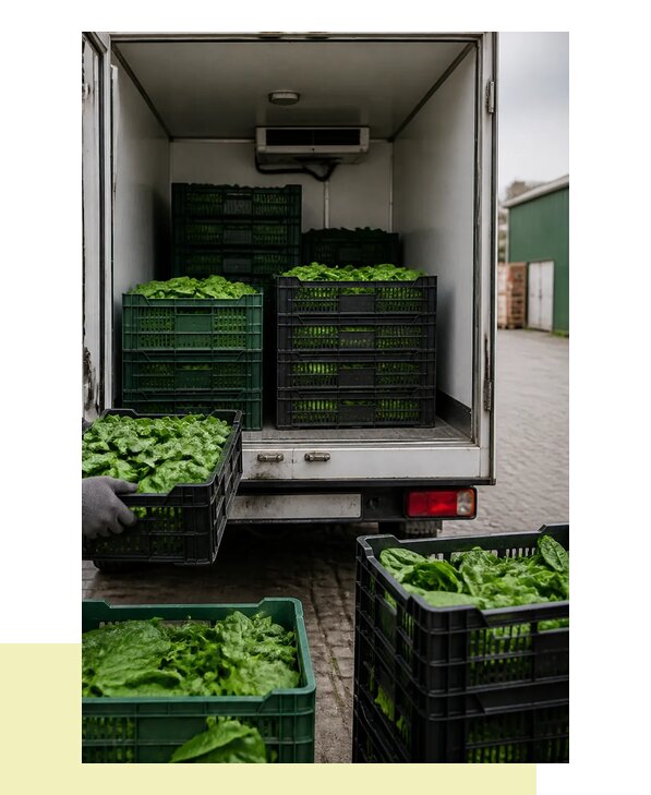 Перевозка шпината в Уссурийск с сохранением свежести продукции